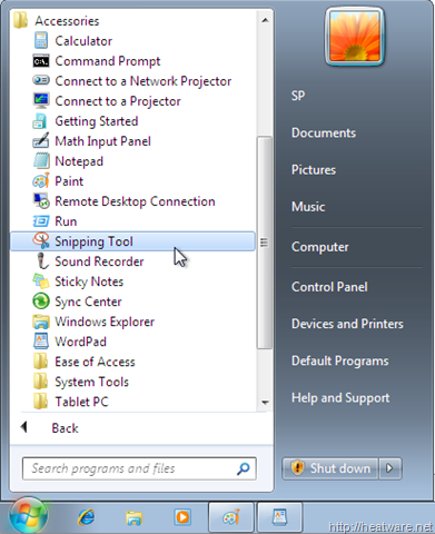 Download Snipping Tool For Windows 7 Starter